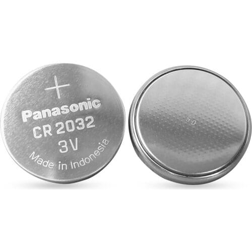 20pcs/lot Panasonic CR2032 Button Cell Batteries 3V Coin Lithium Remote Watch Computer Toys Calculators CR 2032 Battery