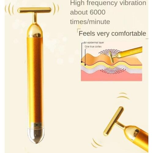 Beauty Bar Slimming Face Massage Tool Facial Beauty Roller Vibration Massager Stick Lift Skin Tightening Wrinkle Bar