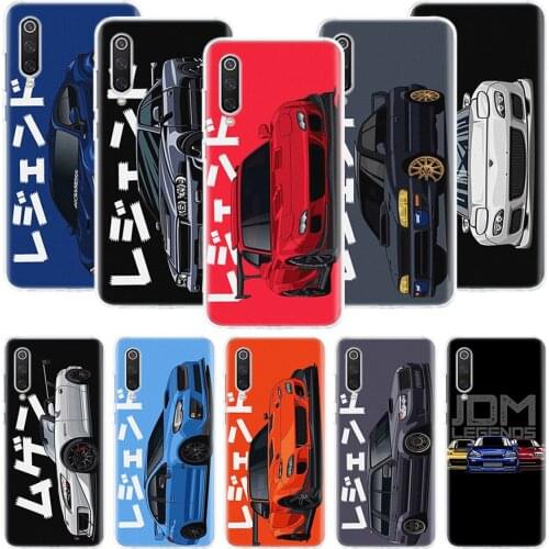 JDM Tokyo Drift Sports Car Phone Case For Xiaomi Mi Note 10 11 9 8 10T 9T CC9 A1 A2 A3 5X 6X Pocophone F1 X3 F2 Pro Lite Coque C