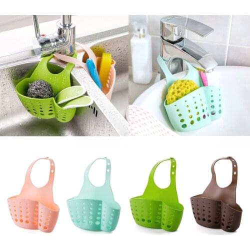 Storage HolderPortable Home Kitchen Hanging Drain Bag Basket Bath Tools Sink Storage Holders