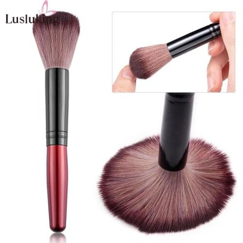 Nail Art Cleaning Brushes Dust Remover Manicure Pedicure For Nail Care Tool Random Color Set