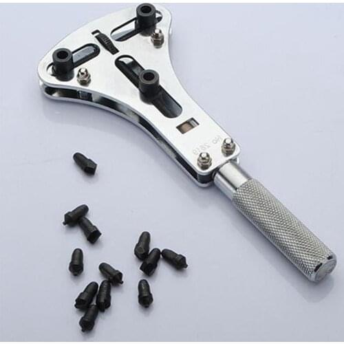 Watch Repair Tools Kit 16-48mm Adjustable Watch Back Case Opener Remover Repair Tools Screw Wrench Repair Tool Watch Case Opener