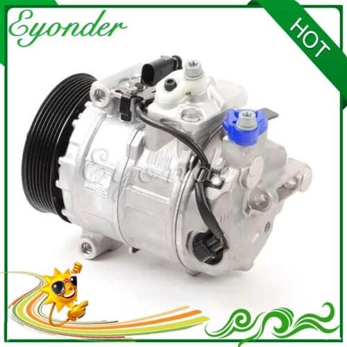 A/C AC Air Conditioning Compressor Cooling Pump Pv7 7SEU16C for Porsche Cayenne 957 958 V8 4.8L 4.5L 5812601400 471-1326