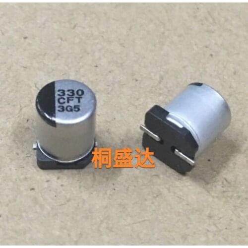 5PCS EEEFTC331XAP panasonic capacitors 16 v330uf volume 6.3X7.7 panasonic FT series high frequency low resistance