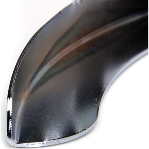 Metal Single Leg Banjo Armrest Musical Instrument Accessory - Silver Tone