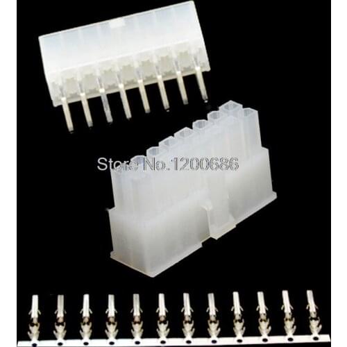 2*8PIN 16PIN Kit Pitch 4.2MM Curved Solid Needle 90 degree 5557 Double Row connector