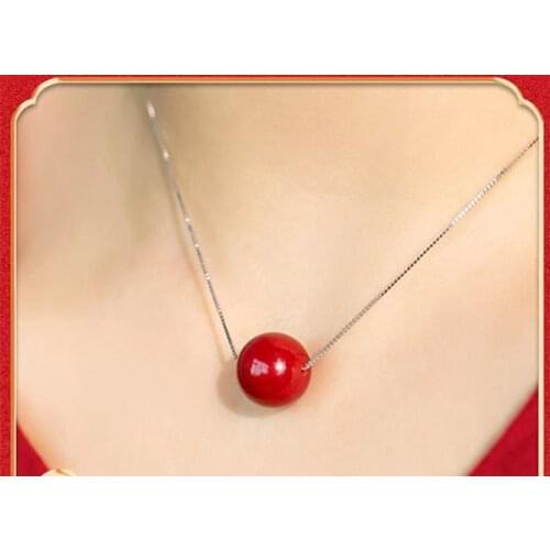 Natural quartz crystal cinnabar to ward off evil and protect peace