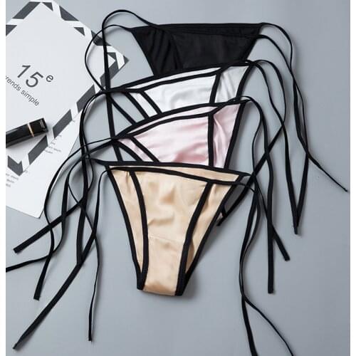 New Two-Dimensional Animation Low Waist Lace -up Sexy T Pants