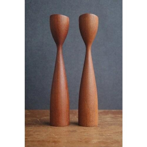 Wood Candlestick Candle Holder 2 Li Suit 3 Arms Centerpiece Wedding Buffet Office Cafe Table Decorations Tableware Accessories Candle Holder Candle stand