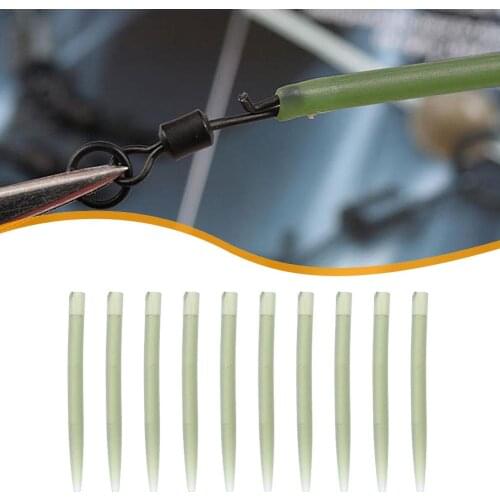 Durable Rubber Tip Tube Classic Delicate Anti Wrap Sleeve Plastic Elastomer Rubber Tip Tube Outdoor Sea Fishing Tackles