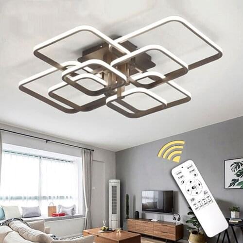 Modern LED Ceiling Light Black&White Chandeliers Ceiling Lamp LED Light Fixtures Living room Bedroom Dining room Kitchen Lustres