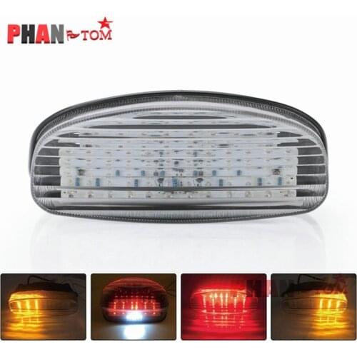 For HONDA CBR1000XX HORNET 250 600 1997 1998 Motorcycle Rear Tail Light Brake Signals Led Integrated Lamp Smoke Light