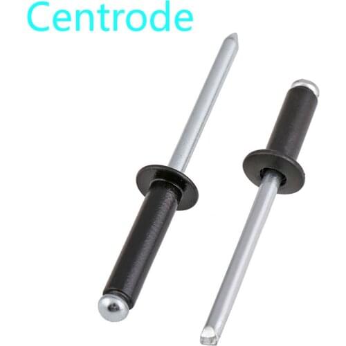 Factory spot supply paint black pull nail open aluminum core rivet decoration nail pull rivet M2.4-M5 20Pcs