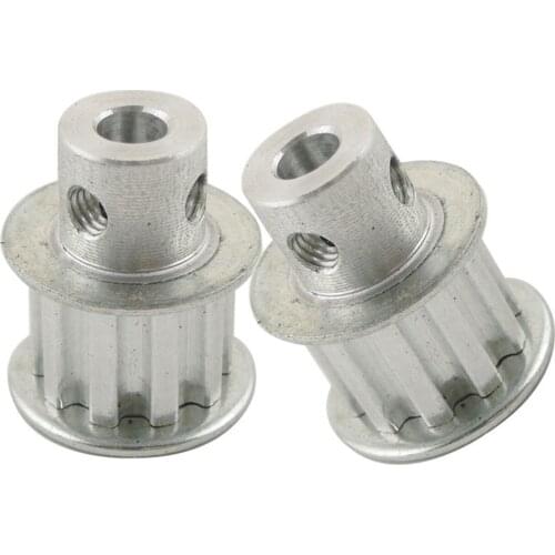 12T XL Timing Pulley 12Teeth, 4/5/6/6.35/7/8mm Inner Bore, 5.08mm Pitch, 11mm Belt Width, Aluminum Alloy Synchronous Pulleys