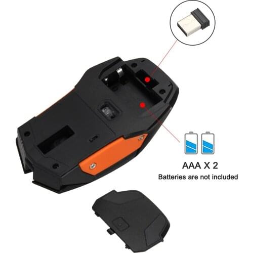 2.4G Wireless Mobile Optical Mouse with USB Receiver Portable Computer Mice for PC Laptop Macbook ND998