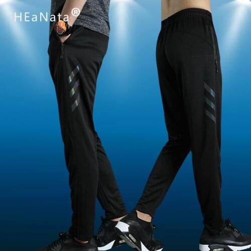 New Top Quality Mens Sport Casual Pants Trousers Elastic Waist Straight Mens Pant For Running Tennis Soccer Play Sweatpants