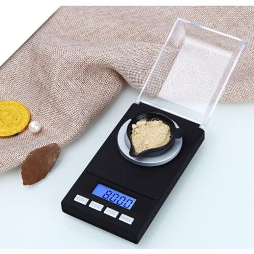 Digital Pocket Size Jewelry Scale 0.001g Accurate Back-Lit LCD 6 Unit Conversion