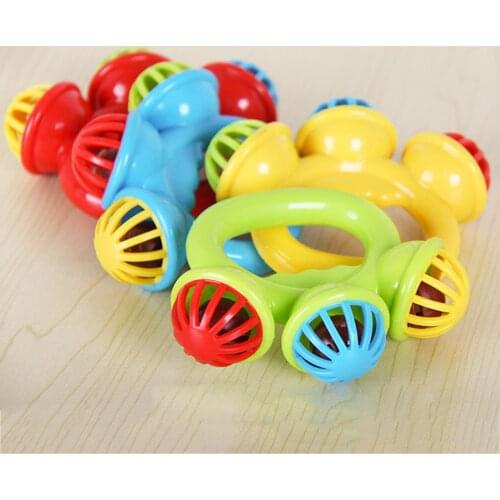 Baby Toys Cartoon Infant Baby Shake Bell Rattles Newborn Toys Hand Toy Gifts For Children