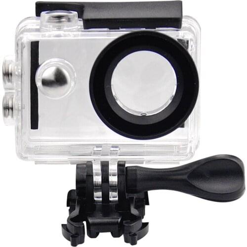 Action Camera Waterproof Case Set For GoPro YI EKEN h9 h9r Tencent Microvision Sports Cameras Waterproof Housings Accessories