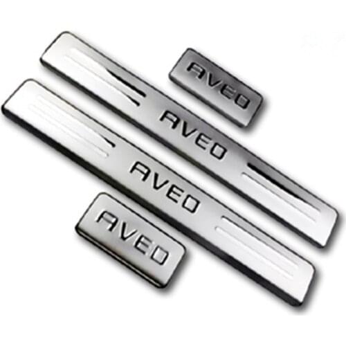 For Chevrolet Aveo Sonic 2010-2014 car accessories stainless steel exterior car scuff plate door sills Car styling