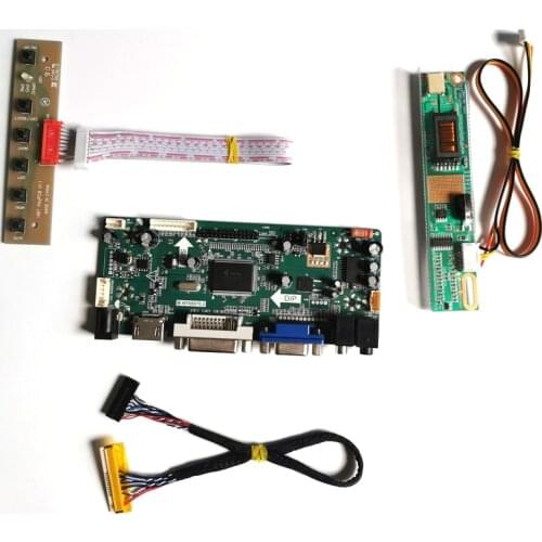 For LP150X05-A2C1/A2K3 M.NT68676 screen controller drive board 15" 1024*768 CCFL LVDS 30Pin LCD monitor panel VGA+DVI kit