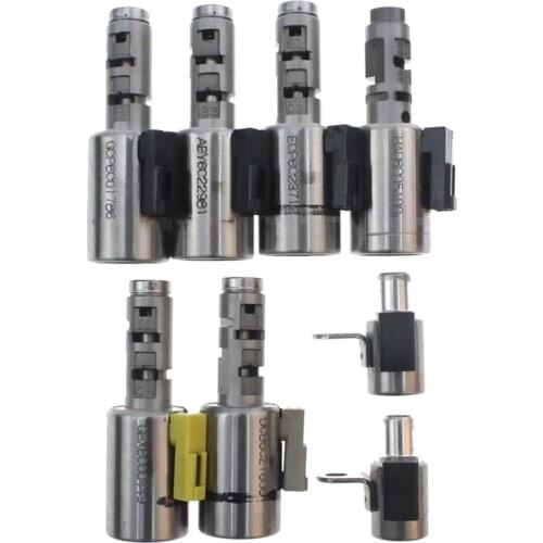Transmission Solenoid Valve 09G TF-60SN/TF60SN 6-Speed Trans Solenoid Set 8 Pcs for Mini 2003
