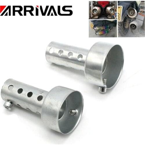 Motorcycle Silencer Noise Sound Eliminator Exhaust Adjustable Muffler Silencer 45mm/48mm