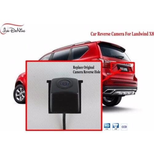 JanDeNing Car Rear View Reverse Parking Reverse Hole OEM Camera For LandWind X8 CCD Night Vision