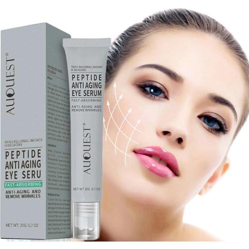 Eye Cream EGF Peptide Serum Remove Dark Circles Wrinkles Skin Repair Collagen Care Anti Firming Skin 20g Aging Z1N0