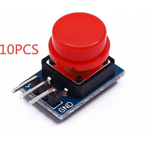 10PCS Big key module button module light touch cap key module high level output For arduino