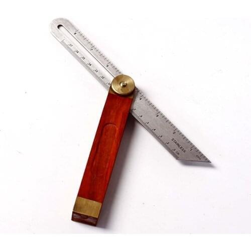 Stainless steel square activities square 230mm woodworking angle ruler combination square protractor measurement