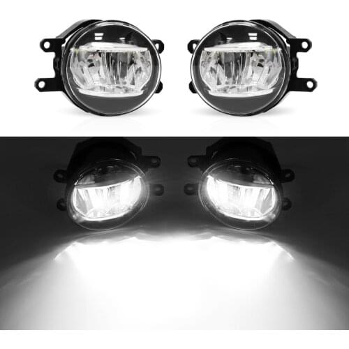 Fog Light Assembly Waterproof For Toyota Camry Corolla Lexus GS350 Clear Lens Super Bright LED Fog Lights Auto parts