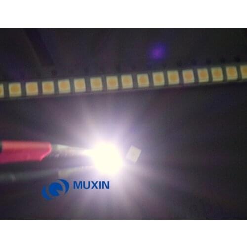50pcs SEOUL LED 3528 2835 1210 Light Beads 1W 3V Cool white LED Backlight LED High Power LED LCD TV Backlight for Application