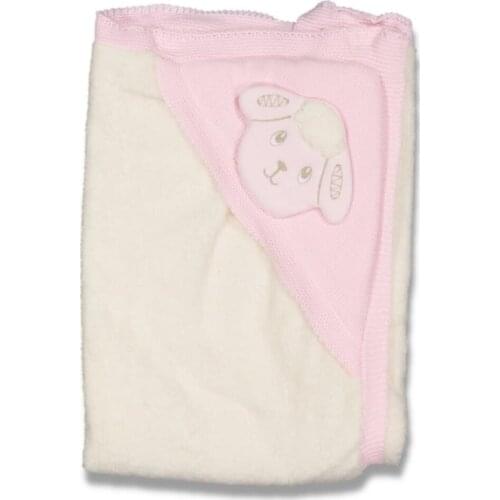 Welsoft lamb Organic cotton knitted baby blanket