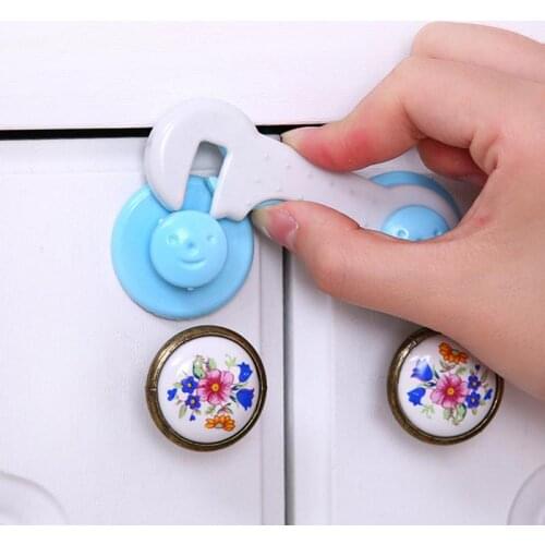 Baby Safety Lock Drawer Cabinet Refrigerator Door Child Kids Safety Lock Security Protection Safe Lock Securite Enfant