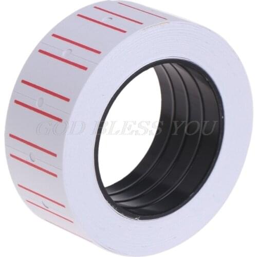 1 Roll(500 Labels) White Self Adhesive Price Label Tag Sticker Office Supplies Drop Shipping