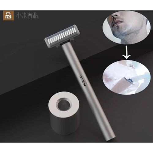 2020 Youpin Electric Shaver Mens Razor Beard Hand-automatic Vibration Shaver T1 Beard Trimmer Cutting Machine for Sideburns