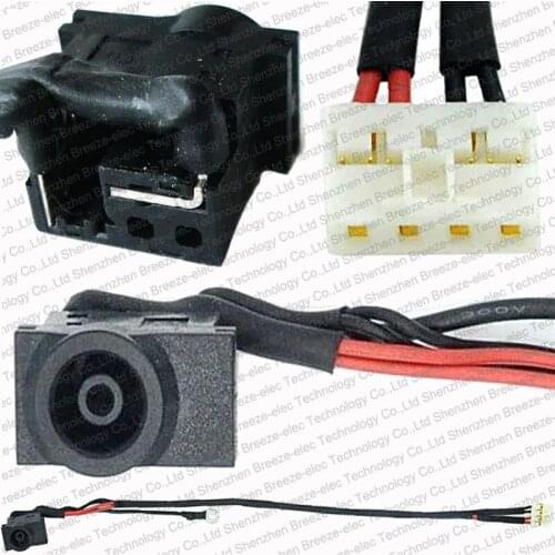 3 pcs/lot Laptop Notebook DC Power Jack Harness SOCKET Cable wire For SAMSUNG NP-R522 NP R520 R620 R518 R519 X420 Q320 Q318 Q430