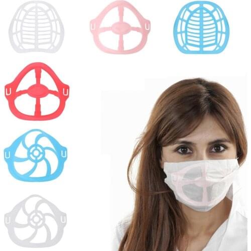 10pcs 3D Mouth Mask Support Breathing Assist Help Mask Inner Cushion Bracket Reusable Mask Holder Mask Bracket Face Skin Care