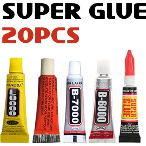 50ml Industrial Liquid E6000 Super Glue Strong Adhesive For Diy Diamond Painting Cloth Metal Fabric Rhinestones Crystal Glass