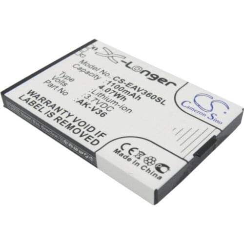 Cameron Sino 1100mah battery for EMPORIA V35001WS V35T Weiss AK-V35 AK-V36 AK-V37 ElegancePlus V35 Mobile, SmartPhone Battery