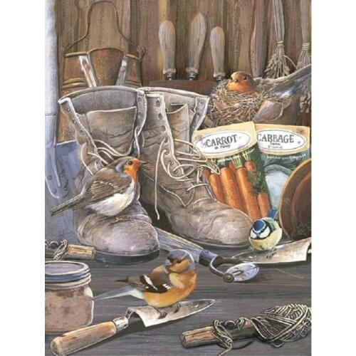 Full diamond embroidery Sparrow animal rhinestone mosaic picture rhinestones diy 5D diamond painting stitch home decor gift