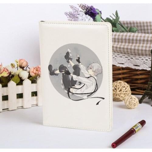 Anime Stray Dogs Dazai Osamu Nakahara Chuya Cartoon Daily Pocket Diary Weekly Planner Notebook Office School Gift Cosplay Prop