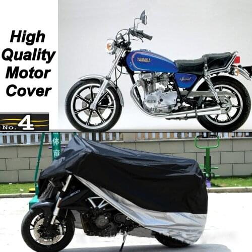 MotorCycle Cover For YAMAHA XS400 WaterProof UV Sun Dust / Rain Protector Cover Made of Polyester Taffeta