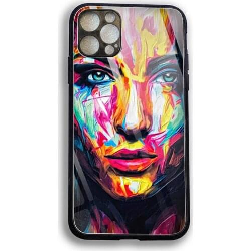 Psychedelic expressionist art Phone Case Tempered Glass For iPhone 12 Pro Max Mini 11 Pro XR XS MAX 8 X 7 6S 6 Plus SE 2020 case