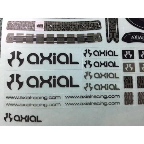 Axial Racing Body Sticker 1/10 1/8 RC Crawler Car DIY Doll Sticker D90 CC01