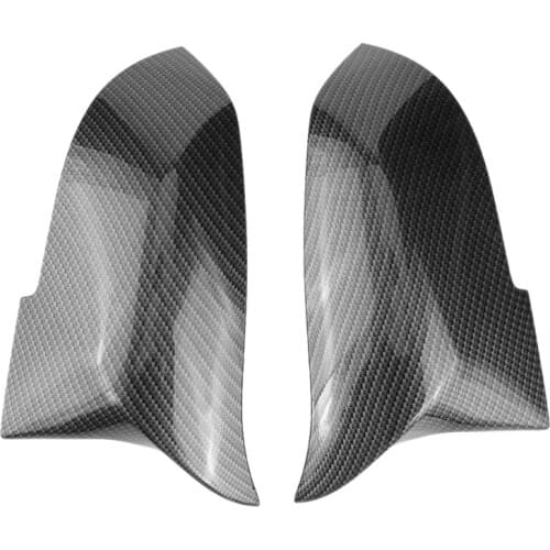1 Pair Carbon Fiber Car Rear View Mirror Cover Cap For Bmw F20 F22 F30 F31 F32 F33 F36 F34 F35 Side Mirror Cover Trim 5116729274