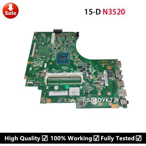 For HP 15-D 250 G2 Mainboard with N3520 cpu 753099-601 753099-501 753099-001 752405-601 Laptop Motherboard