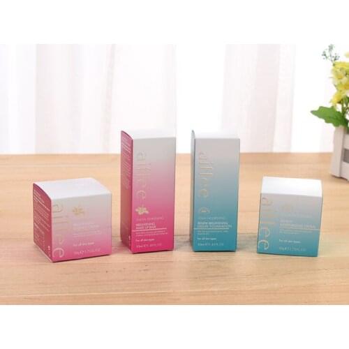 Matte Lamination Packaging Boxes Containers Cosmetic Kraft Paper packing box For Face Cream Jar ---XP0997