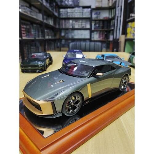 GT Spirit cars 1:18 Nissan GTR R50 Limited edition simulation resin vehicle model Collect decorations Childrens gifts